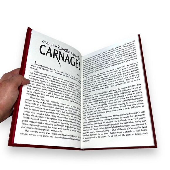 Spider-Man Maximum Carnage Hardcover Comic - QVC Exclusive Limited Edition First - Picture 9 of 10